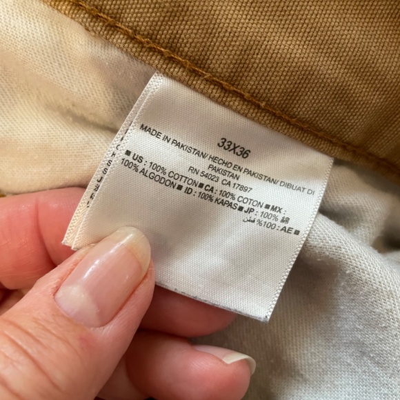 Mens Old Navy Slim Fit Pant British Khaki 33x36 - Picture 8 of 8